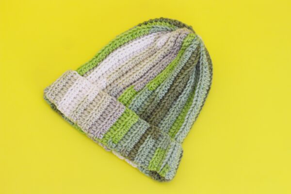 Crochet Green Beanie